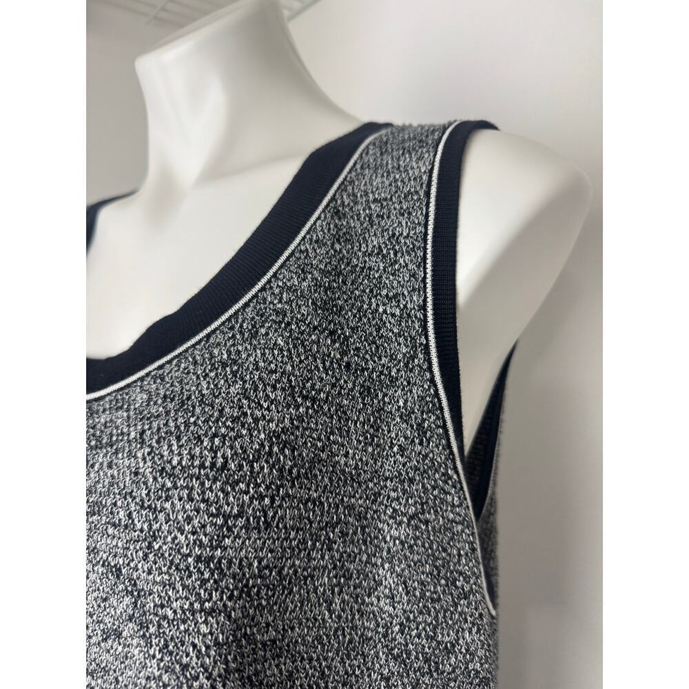 Jones New York Gray and Black Knitted Sleeveless Top 3X NWT - Picture 10 of 11